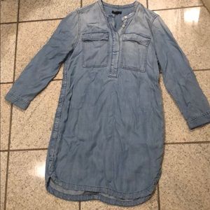 J Crew Jean shirt dress